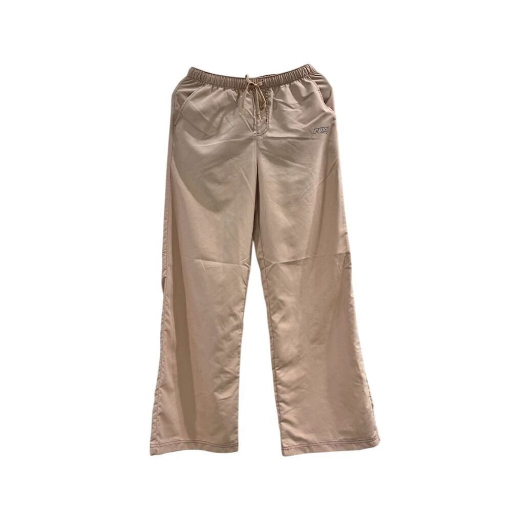 Roxy Women's Beige Retro Sport Life Pants Size S Casual Relaxed Fit
